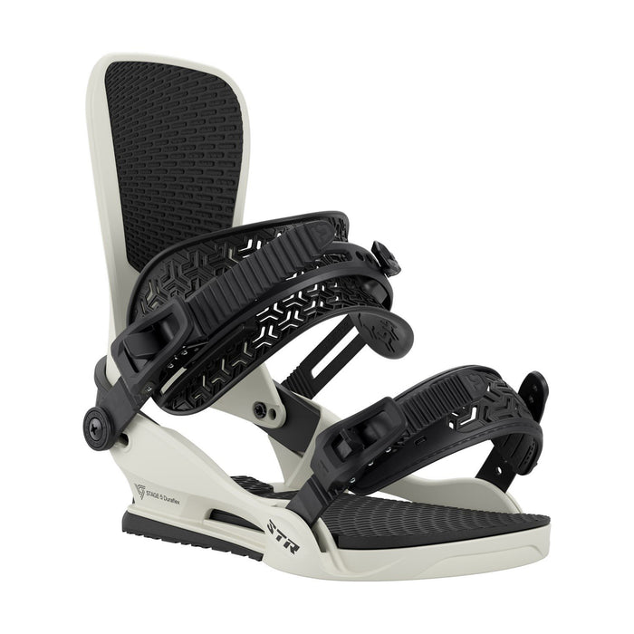 Union STR Snowboard Bindings, Men's Large (US 10.5-13), Bone New 2026
