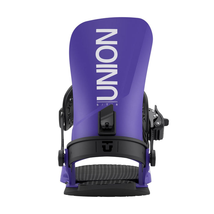 Union STR Snowboard Bindings, Men's Medium (US 8-10), Purple New 2026