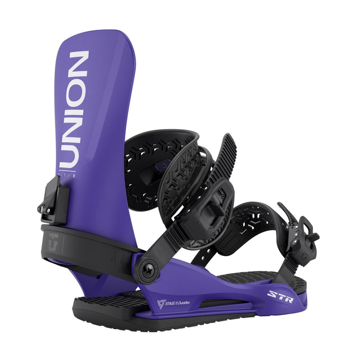 Union STR Snowboard Bindings, Men's Small (US 5-7.5), Purple New 2026