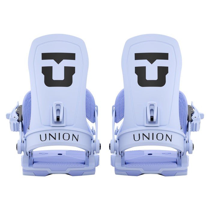 Union Trilogy Snowboard Bindings Women's Medium (US 6.5-8.5) Light Blue New 2026