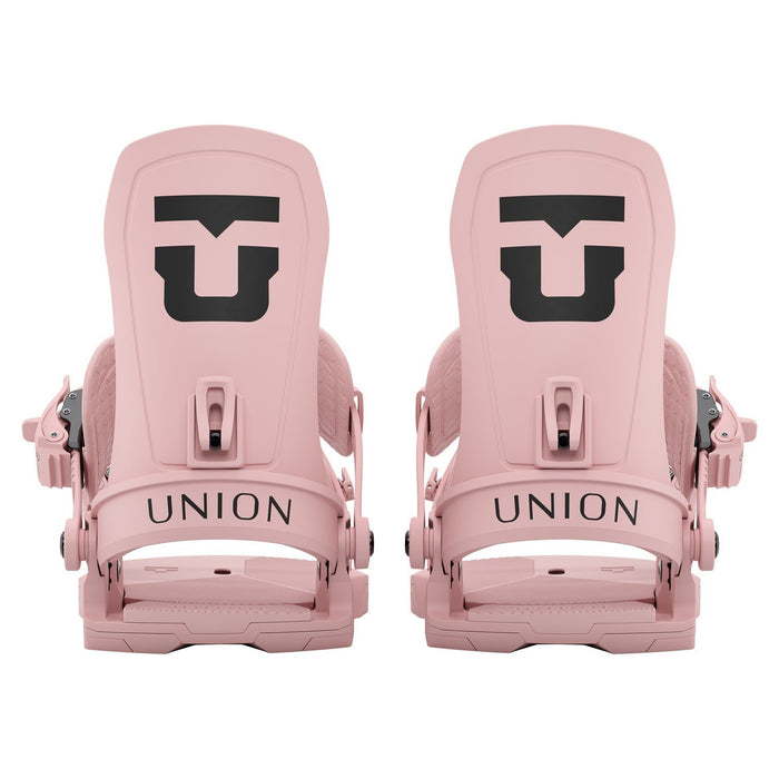 Union Trilogy Snowboard Bindings Women's Large (US 9-11) Rose Pink New 2026