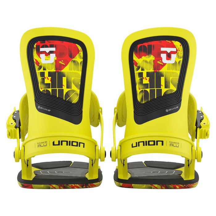 Union Ultra Snowboard Bindings Men's Medium (US 8-10) Hype Yellow New 2026