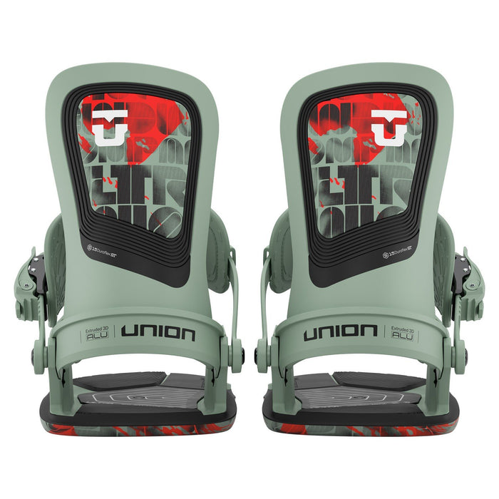 Union Ultra Snowboard Bindings Men's Medium (US 8-10) Sage Green New 2026