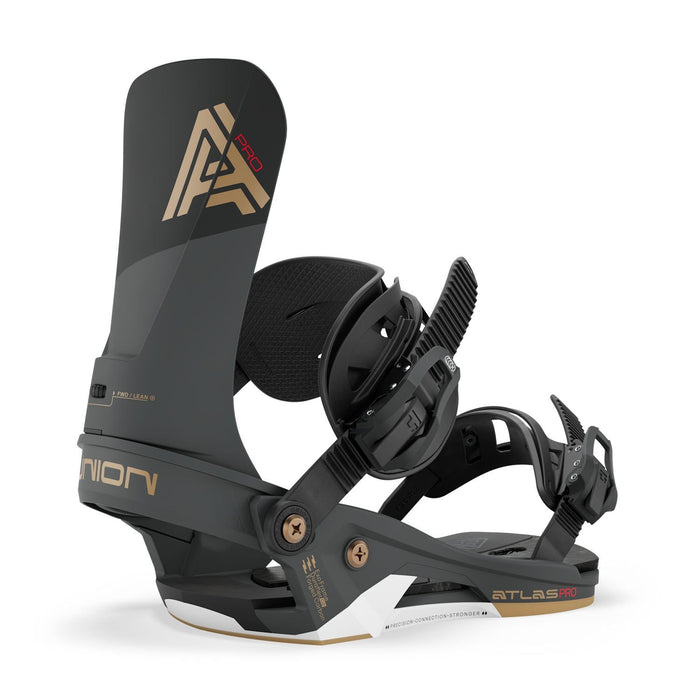 Union Atlas Pro Snowboard Bindings Men's Large US 10.5-13 Black New 2027