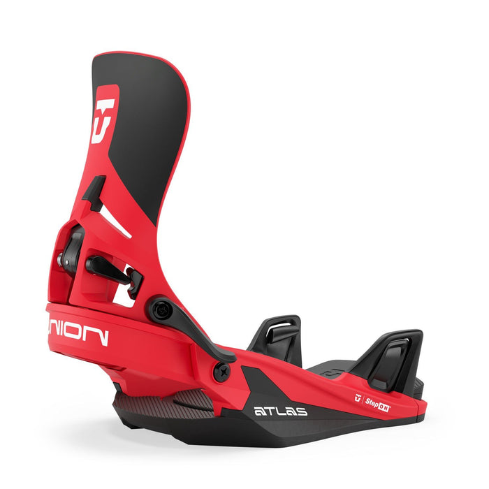 Union Atlas Step On Snowboard Bindings Mens Medium (US 8.5-10.5) Red New 2027