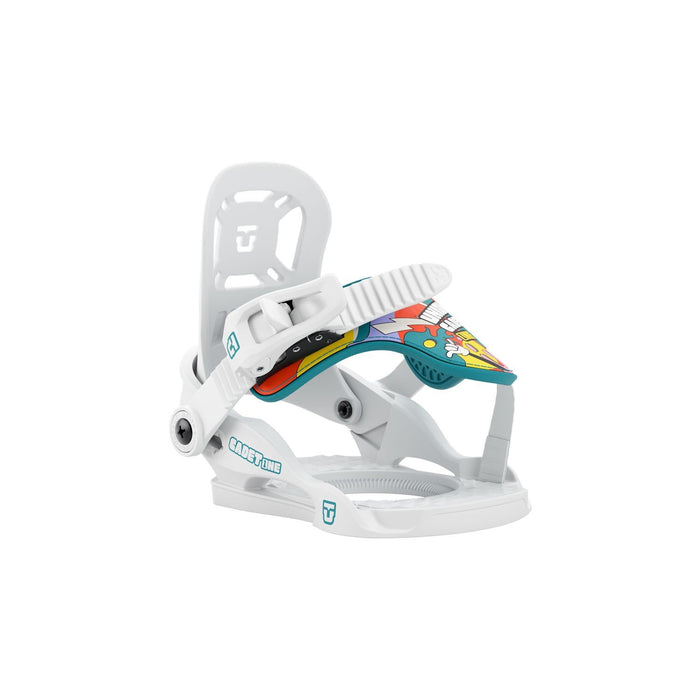 Union Cadet One Bindings, XS Kids (7C-11C), White, New 2027