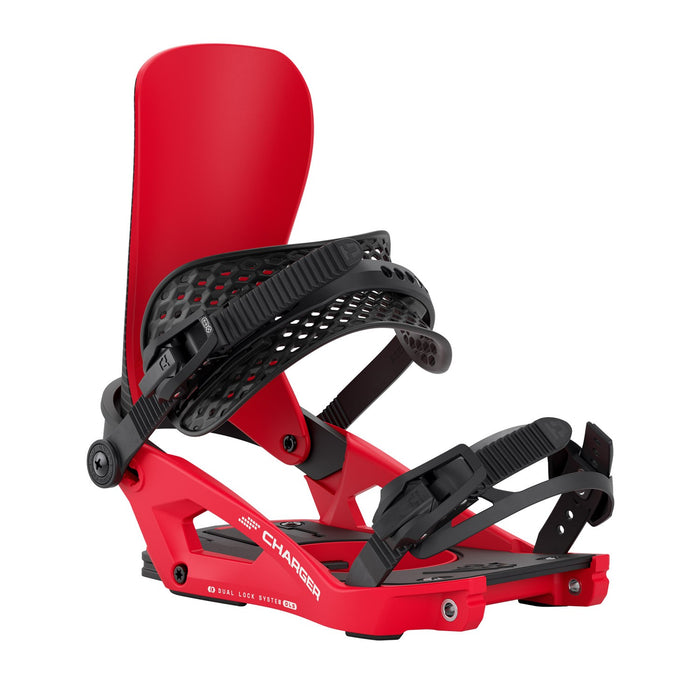 Union Charger Splitboard Snowboard Bindings Mens Large (US 10.5-13) Red New 2027