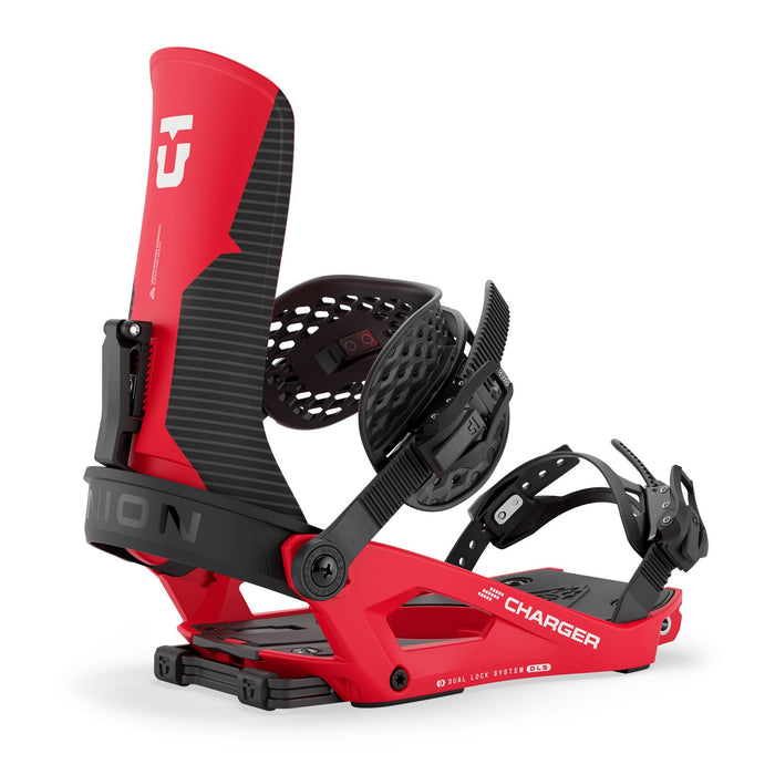 Union Charger Splitboard Snowboard Bindings Men's Medium (US 8-10) Red New 2027
