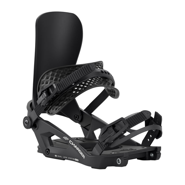 Union Charger Splitboard Snowboard Bindings Men's Medium (US 8-10) Black 2027
