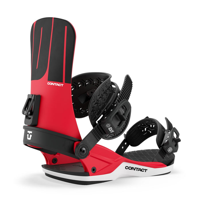Union Contact Snowboard Bindings, Mens Small (US 5-7.5), Red New 2027