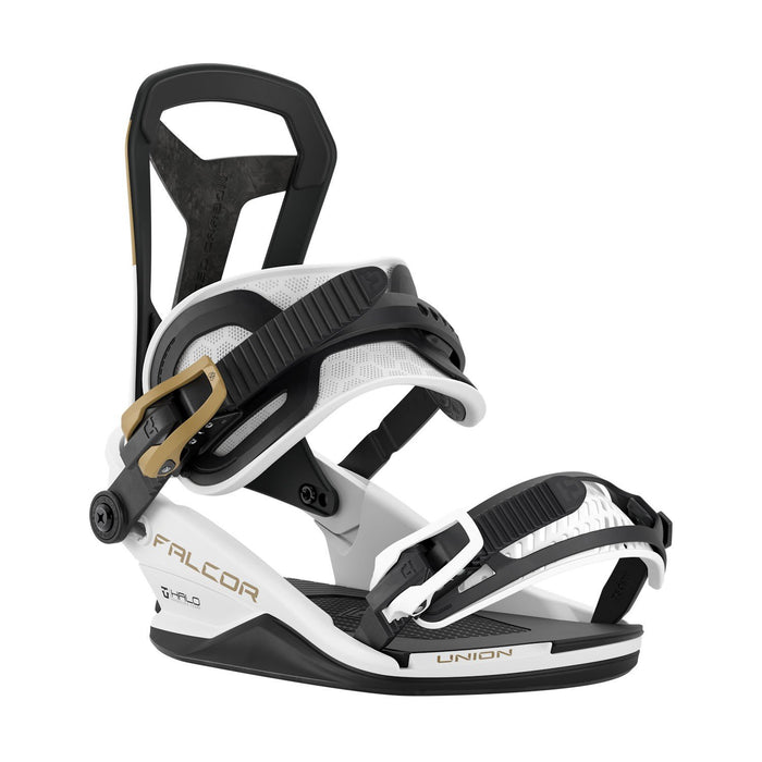 Union Falcor Snowboard Bindings Men's Medium (US 8-10) Bianco White New 2027