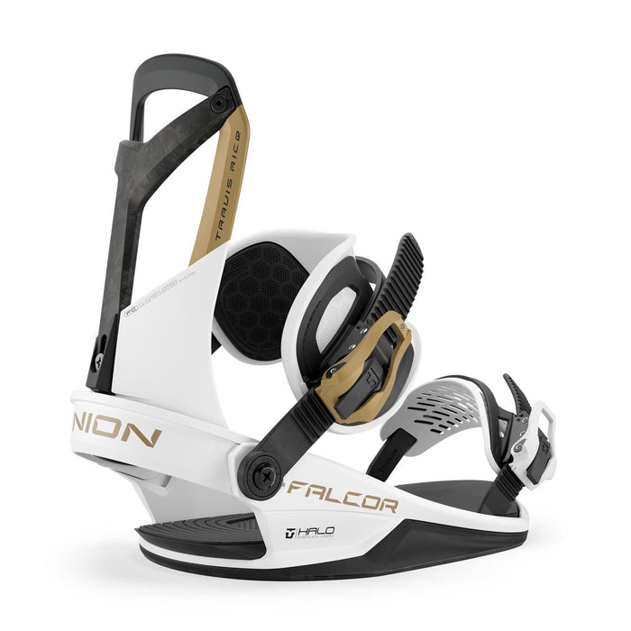 Union Falcor Snowboard Bindings Men's Large (US 10.5-13) Bianco White New 2027