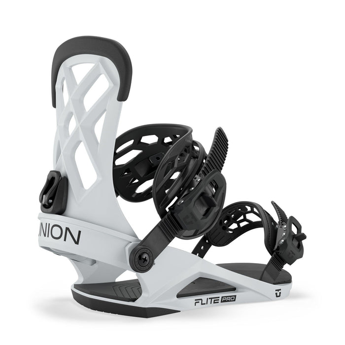 Union Flite Pro Snowboard Bindings, Medium (US Men's Size 8-10), Grey New 2027
