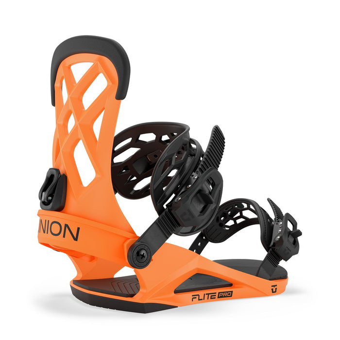 Union Flite Pro Snowboard Bindings, Large (US Mens Size 10.5-13) Orange New 2027
