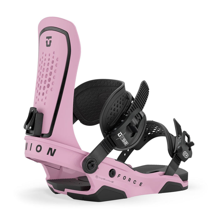 Union Force Snowboard Bindings, Mens Medium (US 8-10), Pink New 2027