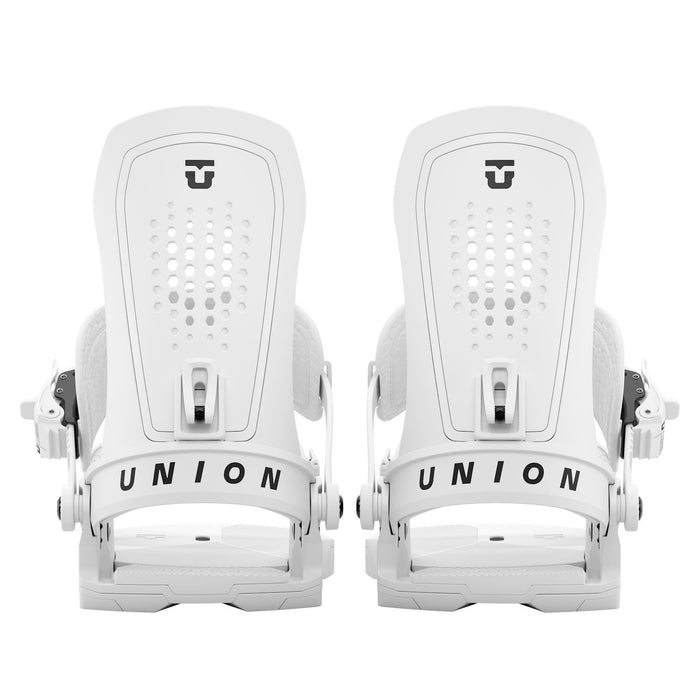 Union Force Snowboard Bindings, Mens Medium (US 8-10), White New 2027