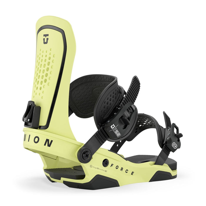 Union Force Snowboard Bindings, Mens Medium (US 8-10), Yellow New 2027
