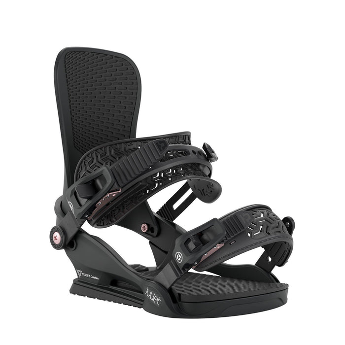 Union Juliet Snowboard Bindings Women's Small (US 4-6.5) Black New 2027