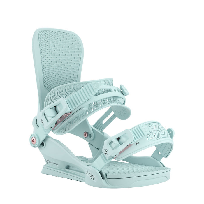 Union Juliet Snowboard Bindings Women's Small (US 4-6.5) Ice Blue New 2027