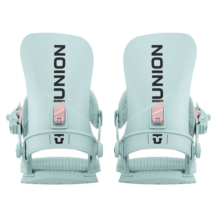 Union Juliet Snowboard Bindings Women's Medium (US 6-8.5) Ice Blue New 2027
