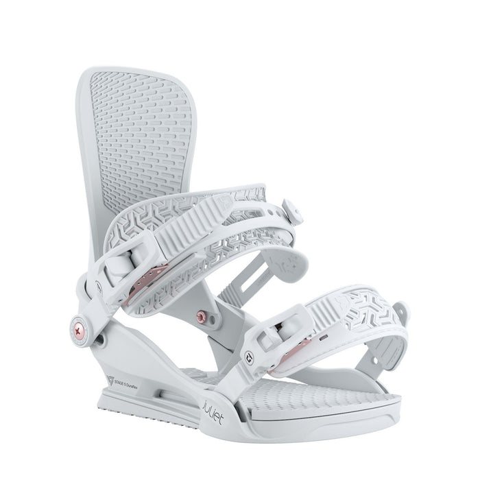 Union Juliet Snowboard Bindings Women's Small (US 4-6.5) Light Grey New 2027