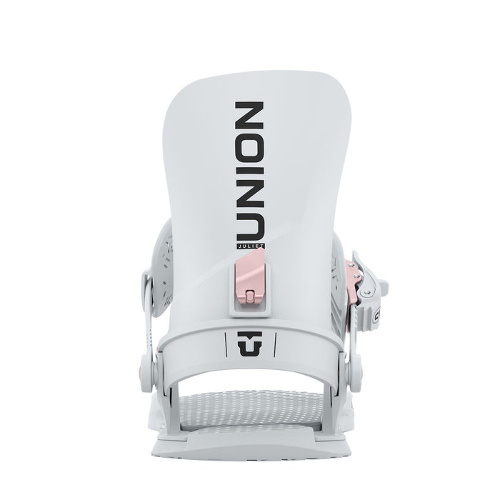 Union Juliet Snowboard Bindings Women's Medium (US 6-8.5) Light Grey New 2027