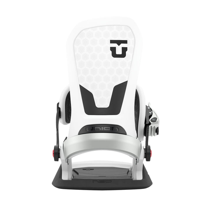 Union Neo Unisex Snowboard Bindings Medium Mens (8-10 Women 9-11) White New 2027