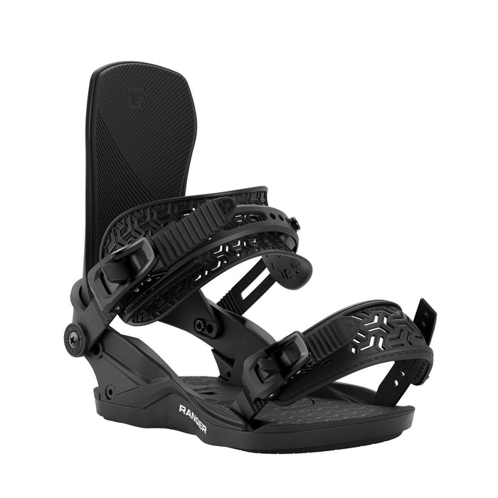 Union Ranger Snowboard Bindings Youth Medium (US 5-7.5) Black New 2027