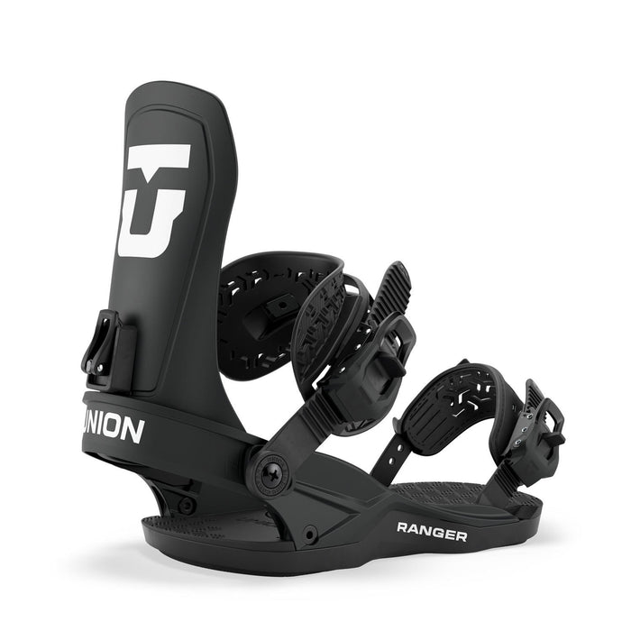 Union Ranger Snowboard Bindings Youth Small (US 3-5.5) Black New 2027