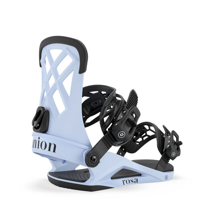 Union Rosa Snowboard Bindings Women's Small (US Size 4-6.5) Light Blue New 2027