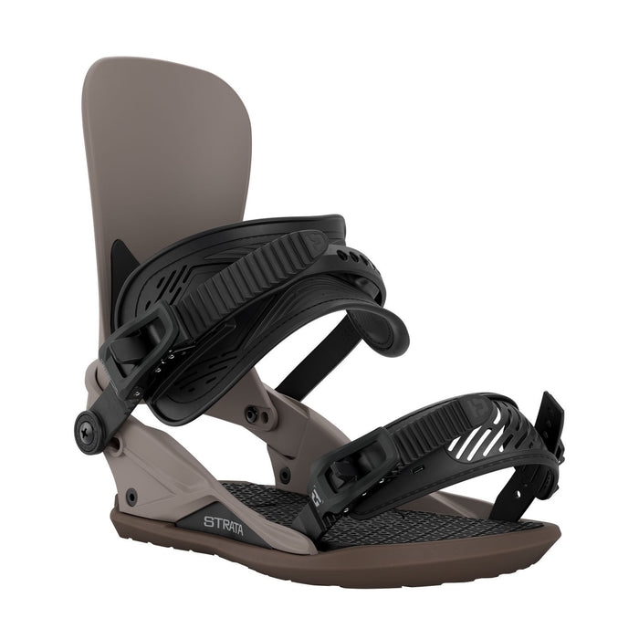 Union Strata Snowboard Bindings, Men's Large (US 10.5-13), Brown New 2027