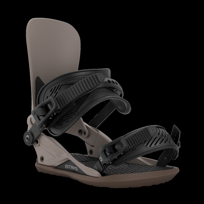 Union Strata Snowboard Bindings, Men's Large (US 10.5-13), Brown New 2027