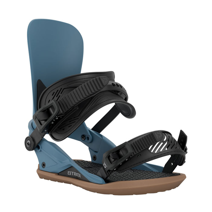 Union Strata Snowboard Bindings, Men's Large (US 10.5-13), Dark Blue New 2027