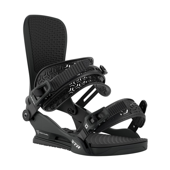 Union STR Snowboard Bindings, Men's Medium (US 8-10), Black New 2027