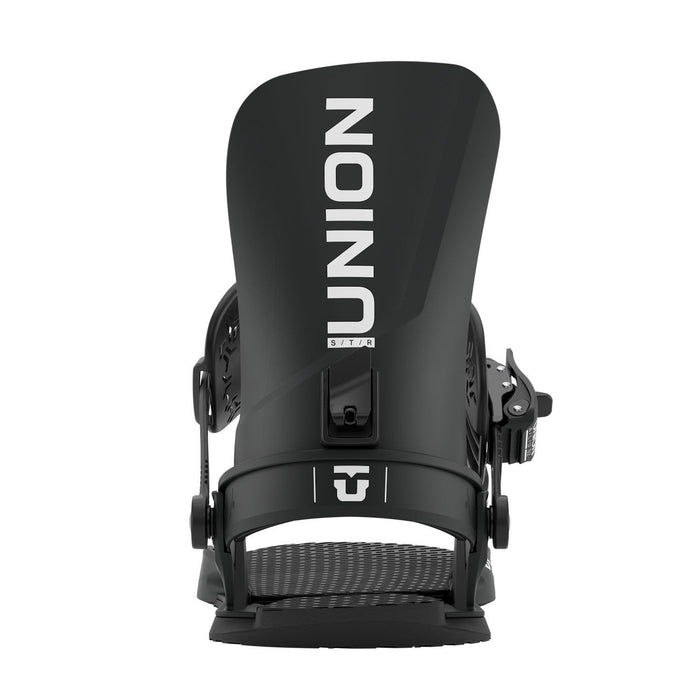 Union STR Snowboard Bindings, Men's Large (US 10.5-13), Black New 2027