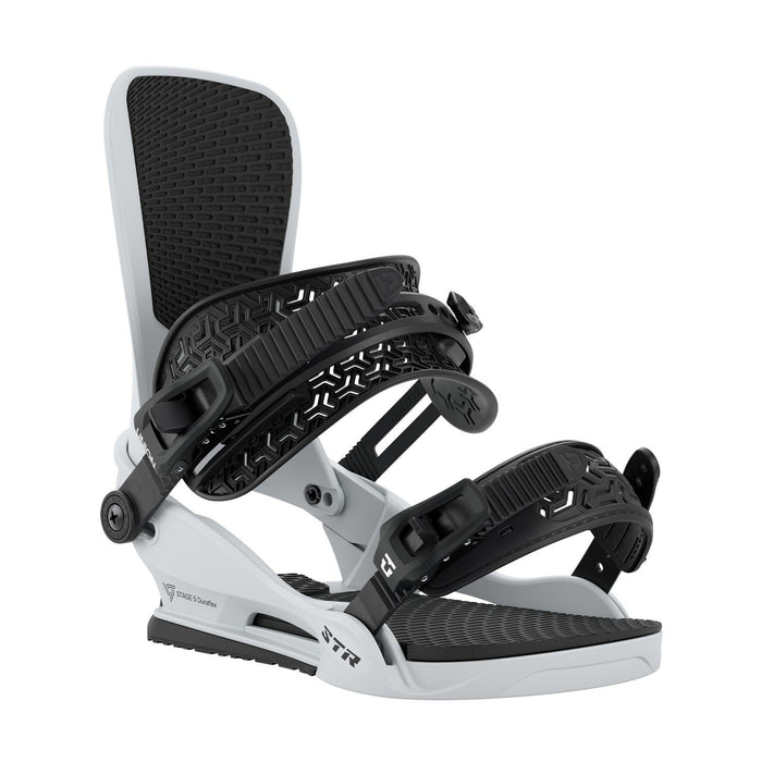 Union STR Snowboard Bindings, Men's Large (US 10.5-13), Grey New 2027