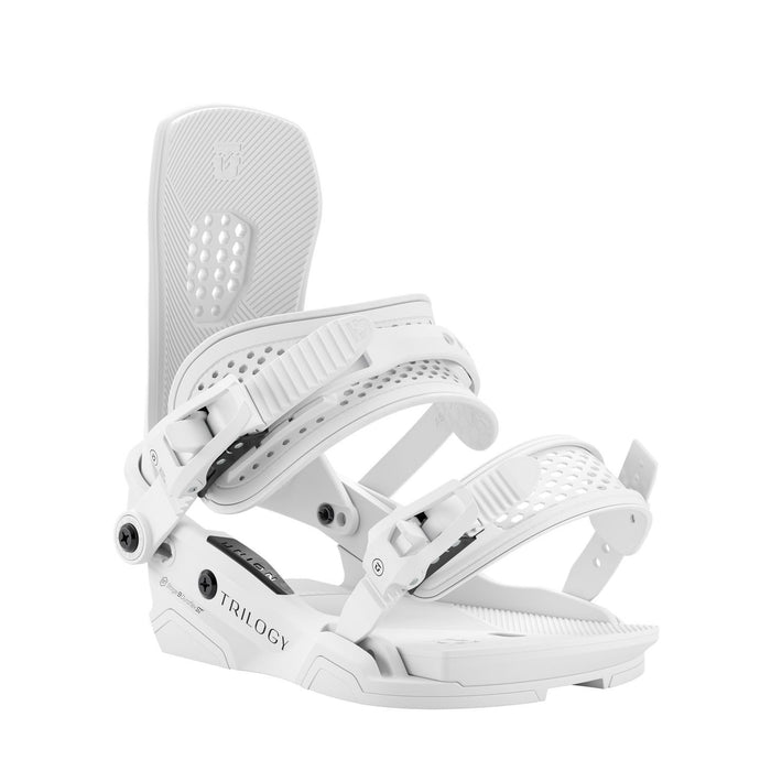 Union Trilogy Snowboard Bindings Women's Small (US 4-6.5) White New 2027