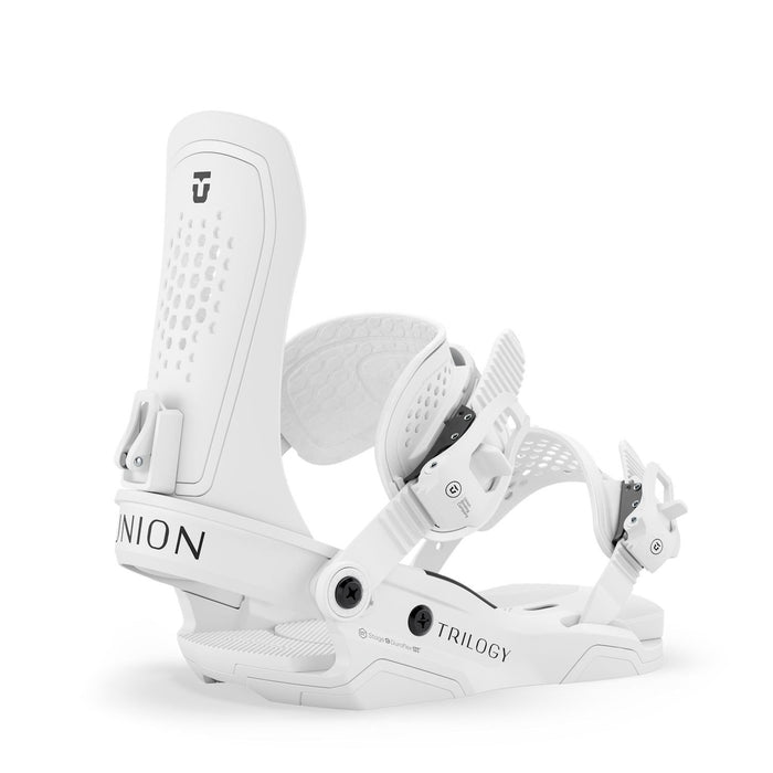 Union Trilogy Snowboard Bindings Women's Medium (US 6-8.5) White New 2027