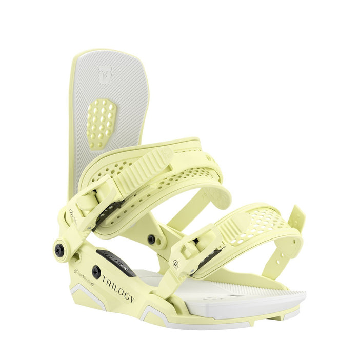 Union Trilogy Snowboard Bindings Women's Medium (US 6-8.5) Yellow New 2027