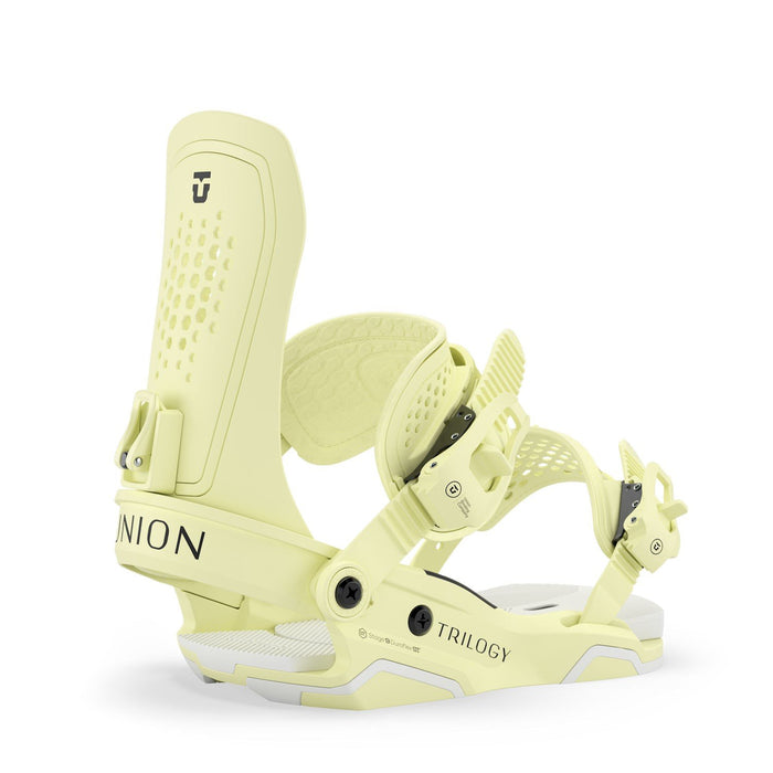 Union Trilogy Snowboard Bindings Women's Large (US 9-11) Yellow New 2027