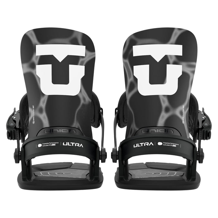 Union Ultra Snowboard Bindings, Men's Medium (US 8-10), Black New 2027