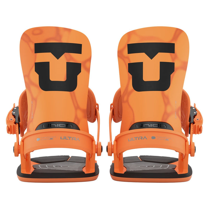 Union Ultra Snowboard Bindings, Men's Large (US 10.5-13), Orange New 2027