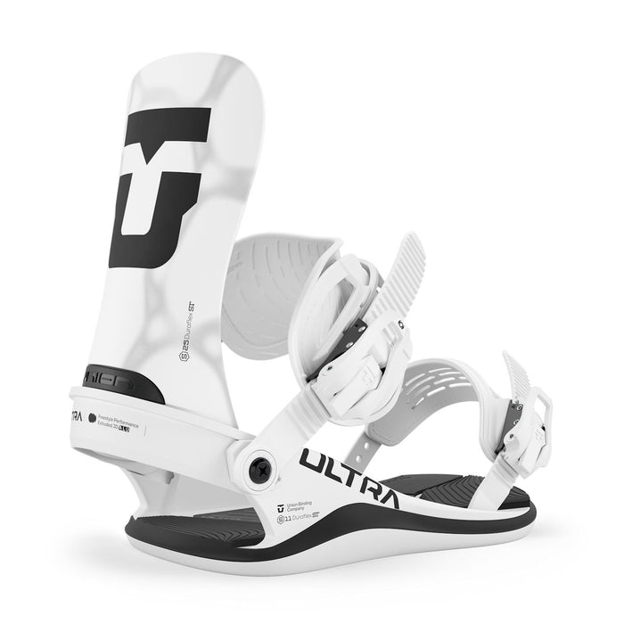 Union Ultra Snowboard Bindings, Men's Medium (US 8-10), White New 2027