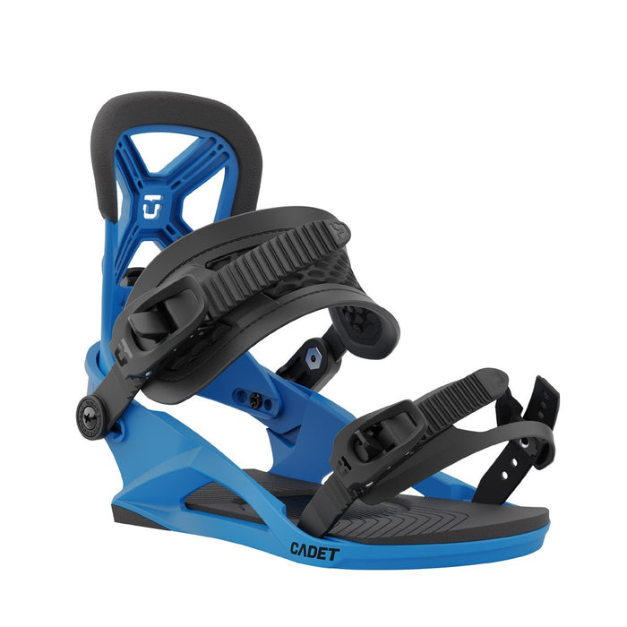 Union Cadet Snowboard Bindings Youth Medium (US 6-7.5) Hyper Blue New 2023