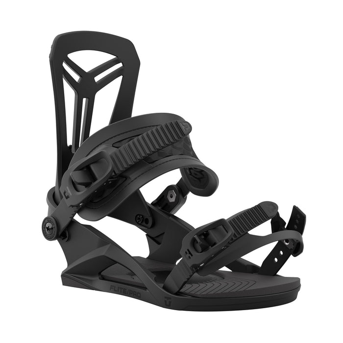 Union Flite Pro Snowboard Bindings Small (US Men's Size 6-7.5) Black New 2023