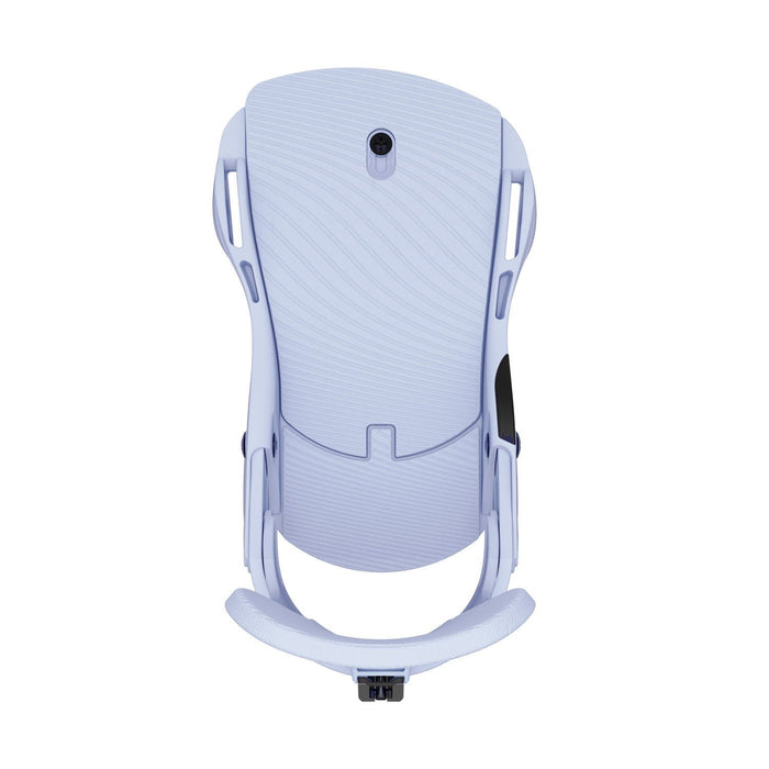 Union Trilogy Snowboard Bindings Womens Large (US Womens 9-11) Light Lilac Blue