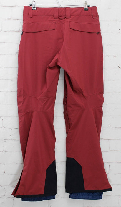 Quiksilver Utility Shell Snowboard Pants Men's Small Ruby Wine New