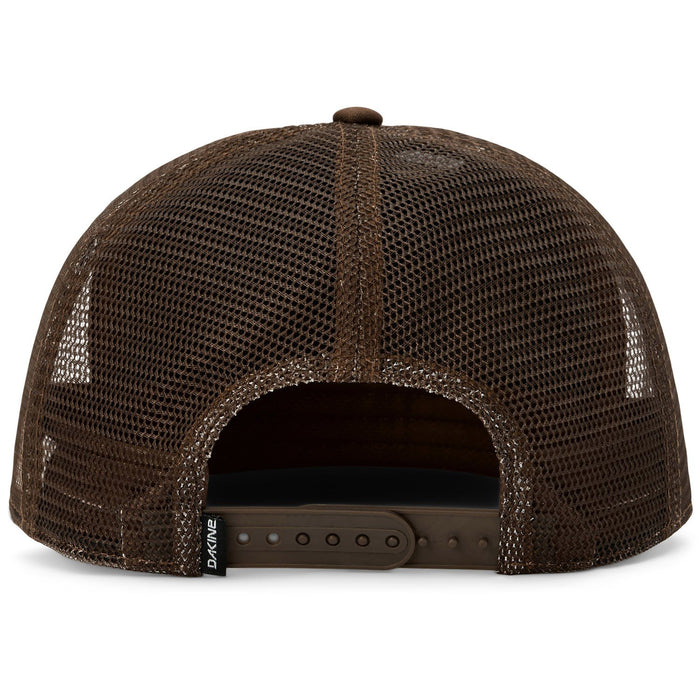 Dakine Vacation Trucker High Crown Snapback Hat Chicory Coffee Dakine High Camp