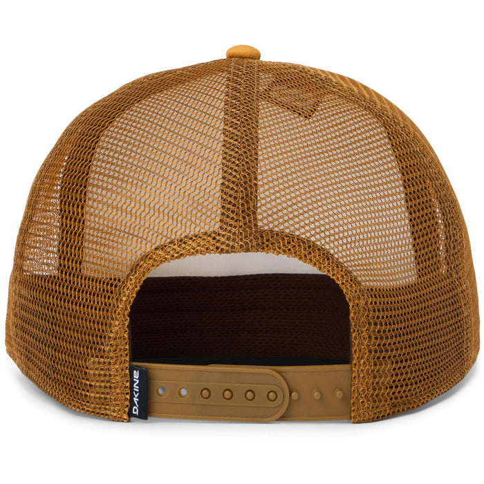 Dakine Vacation Trucker High Crown Snapback Hat Inca Gold New