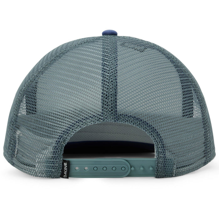 Dakine Vacation Trucker High Crown Snapback Hat Moonlight Blue Seashell Motel